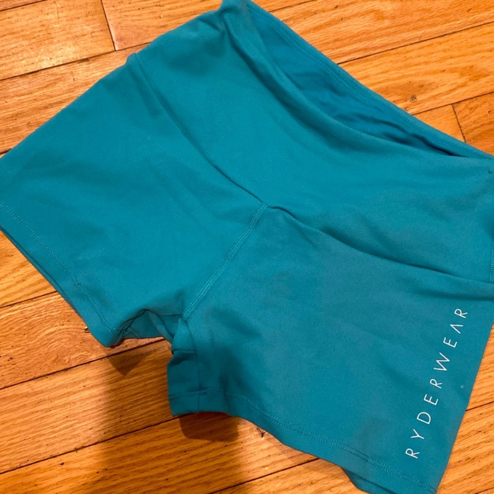 RyderWear Scrunch Butt Shorts in blue